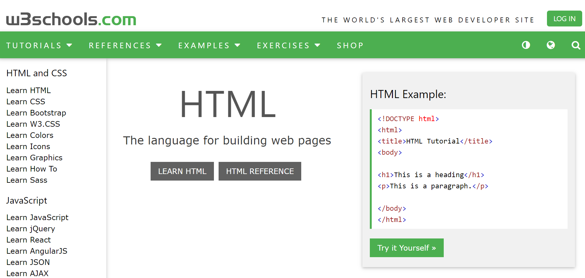 W3Schools nedir